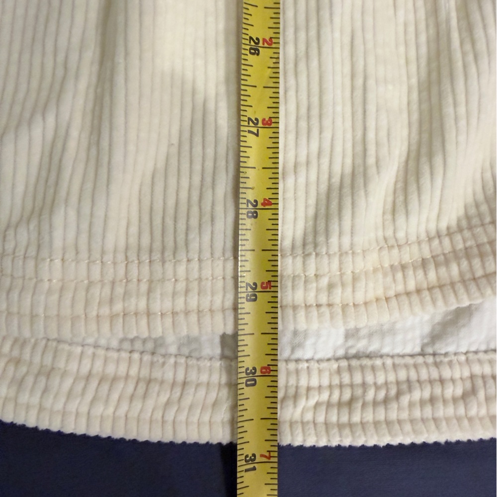 BNWOT Free People - We The Free Oversized Cream Buttoned Tunic Top - Picture 12 of 13
